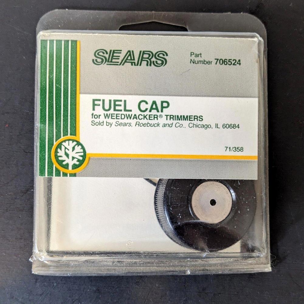 Genuine Sears FUEL Tank CAP Weedwacker Line Trimmers 706524 71/358 530014347
